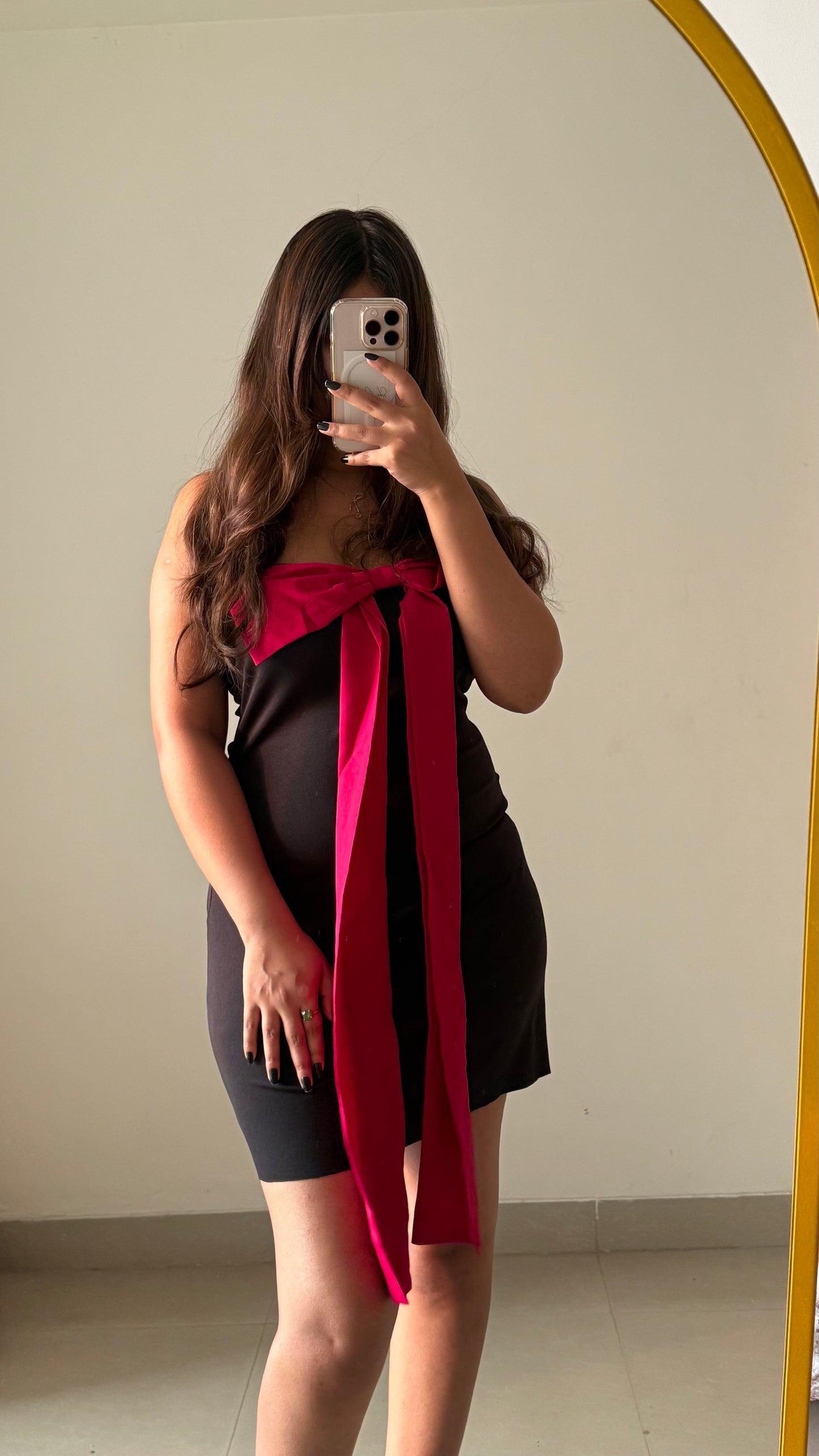 Noir Blush Dress