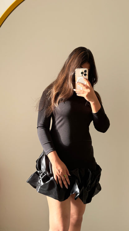 Shadow Siren Ruffle Dress