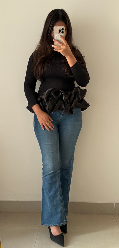 Shadow Siren Ruffle Dress