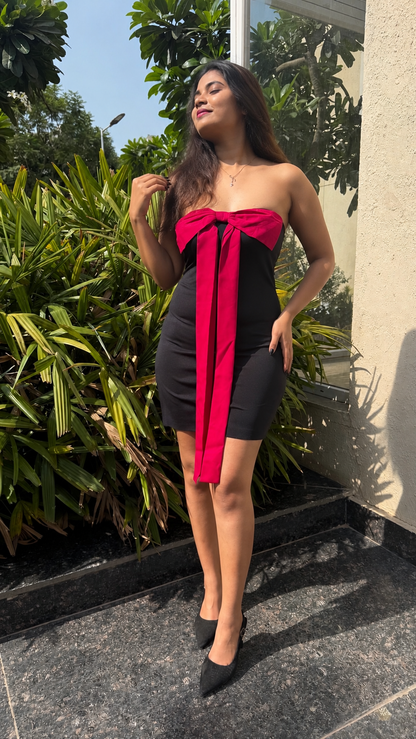 Noir Blush Dress