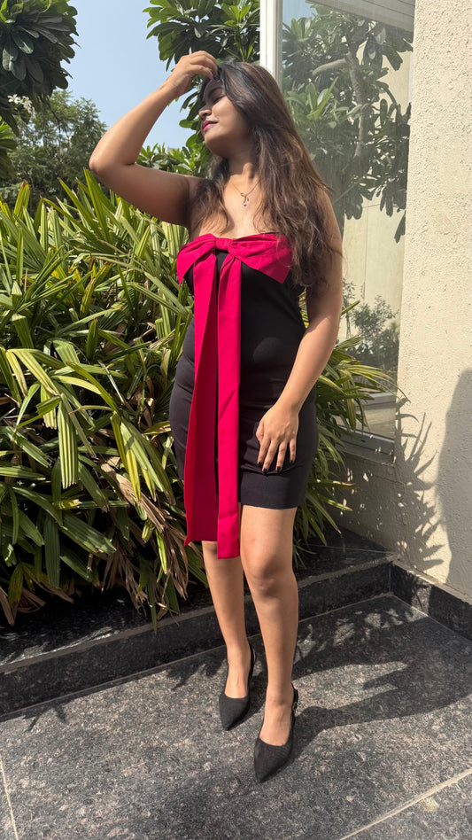 Noir Blush Dress